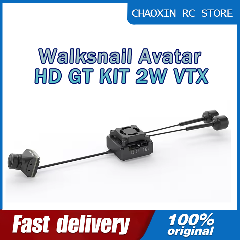 Walksnail Avatar Gt Kit 2W Vtx - Câmera Walksnail Avatar GT KIT Avatar