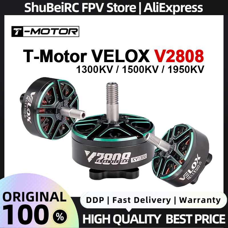 Motor Brushless T-Motor VELOX  - Walksnail Avatar Hd Goggles X avaliação e preço