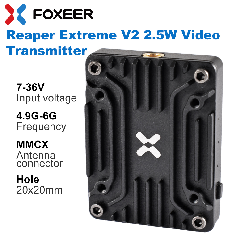 Foxeer 5.8g Reaper Extreme V2  - Foxeer Reaper Extreme 2.5W Vtx avaliação e preço