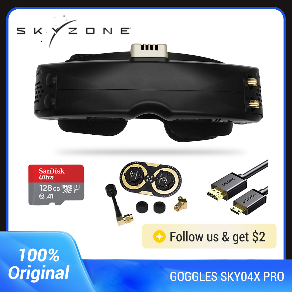 Óculos FPV Skyzone SKY04X PRO  - Skyzone Sky04O Pro Fpv Goggles avaliação e preço
