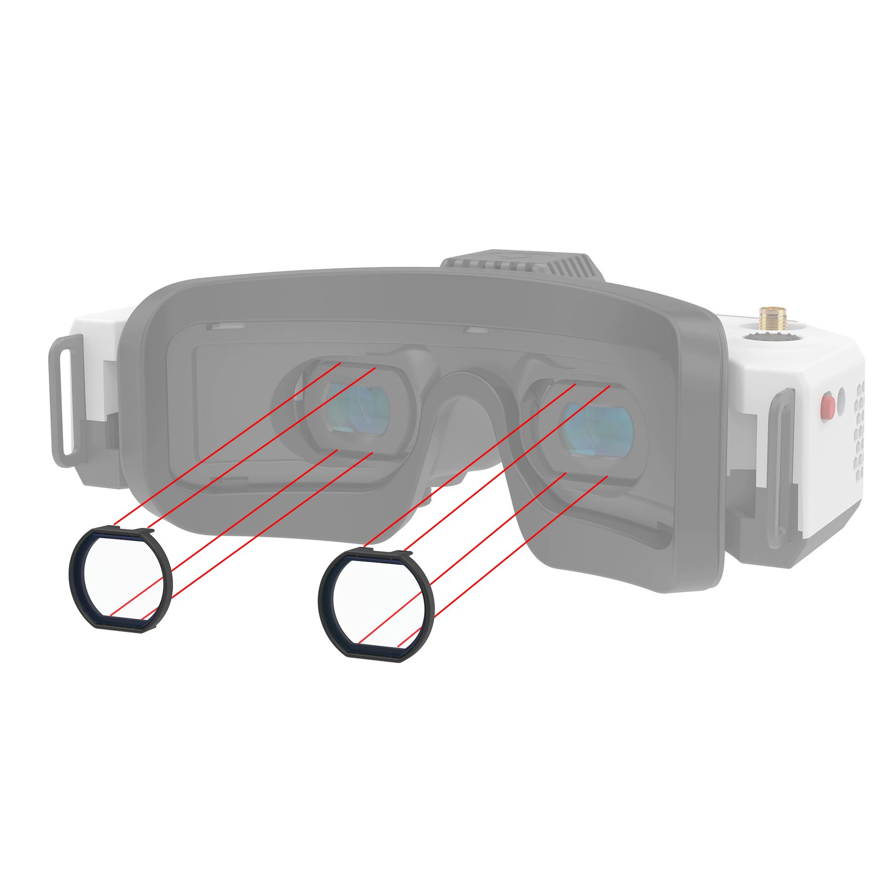 Óculos HDZero Goggles 2 FPV HD - Hdzero Goggles Digital Hd Fpv avaliação e preço