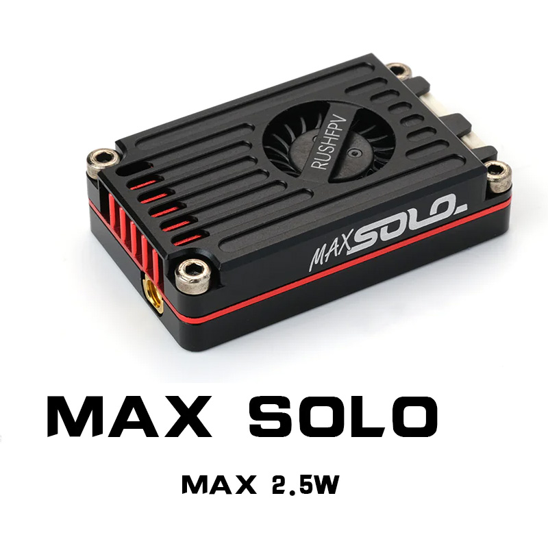 RUSHFPV RUSH MAX SOLO / TANK S - Rushfpv Rush Max Solo 5.8G 2.5W Vtx avaliação e preço