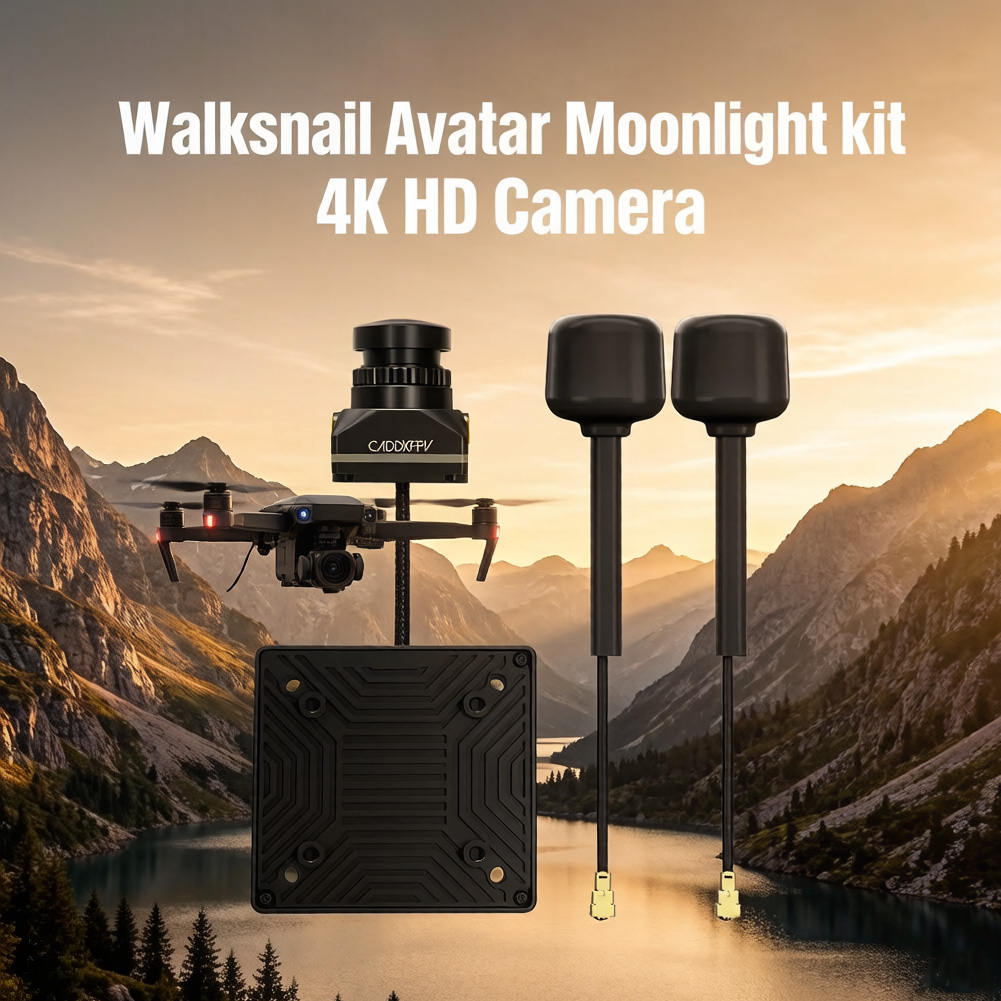 Kit Caddx Walksnail Avatar Moo - Walksnail Avatar Hd Moonlight Kit 4K avaliação e preço