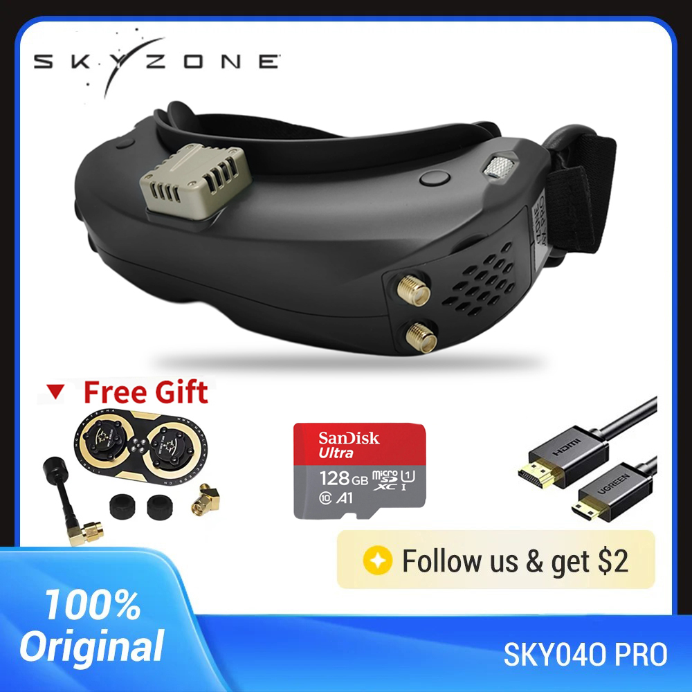 Óculos FPV Skyzone SKY04O PRO  - Skyzone Sky04O Pro Fpv Goggles avaliação e preço