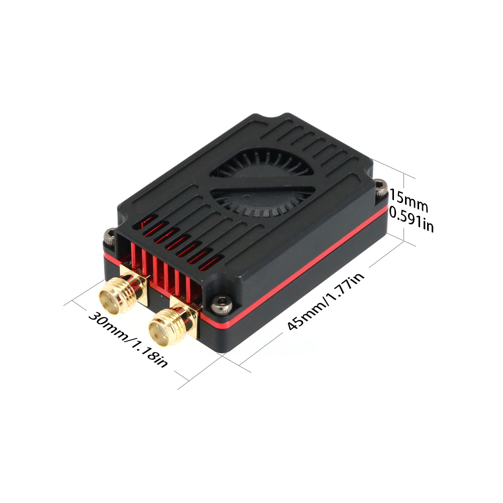 RUSHFPV 5.8G 2.5W VTX 4.9G 8+4 - Rushfpv Rush Max Solo 5.8G 2.5W Vtx avaliação e preço