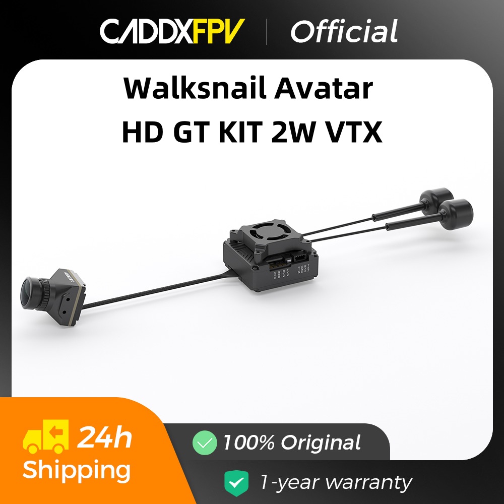 Caddxfpv Walksnail Avatar GT K - Walksnail Avatar Gt Kit 2W Vtx avaliação e preço