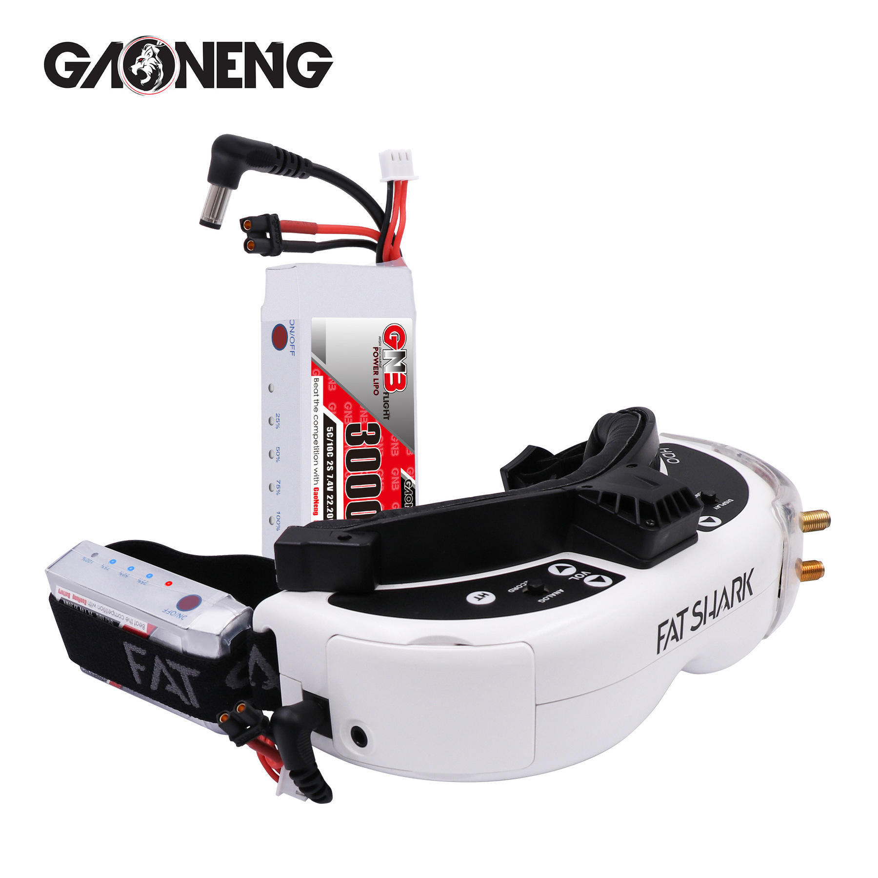 Bateria Lipo Indicador de Alim - Skyzone Sky04X Pro Oled Fpv Goggles avaliação e preço