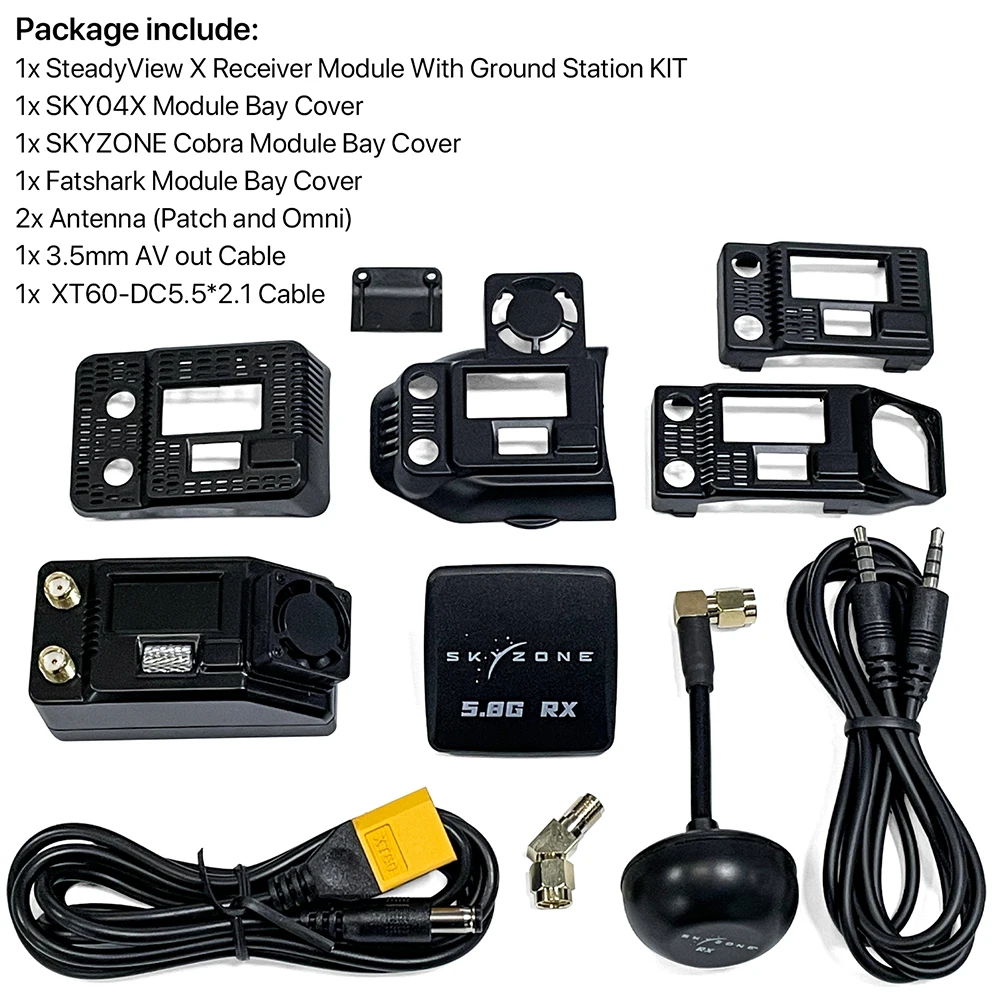 Skyzone steadyview x 5.0g 5.8g - Skyzone Steadyview X Receiver Module avaliação e preço