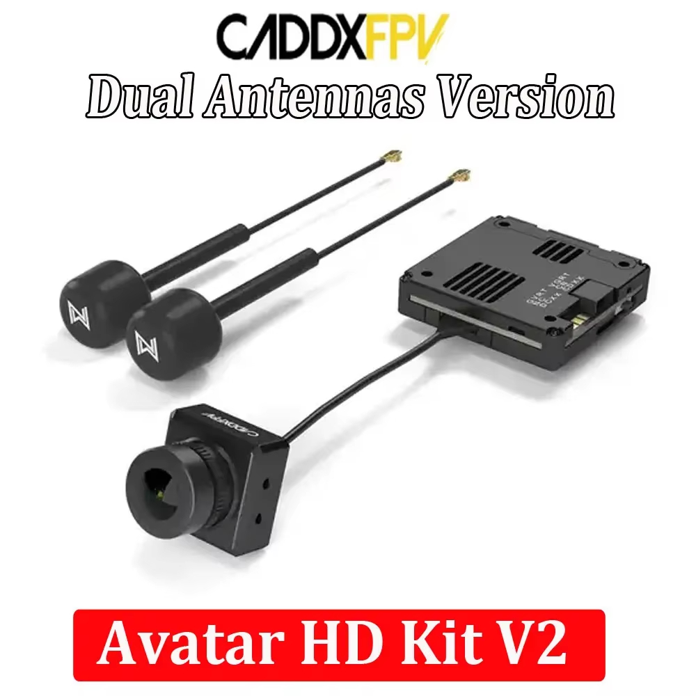 CADDX Walksnail Avatar HD V2 / - Walksnail Avatar Hd Kit V2 32Gb avaliação e preço