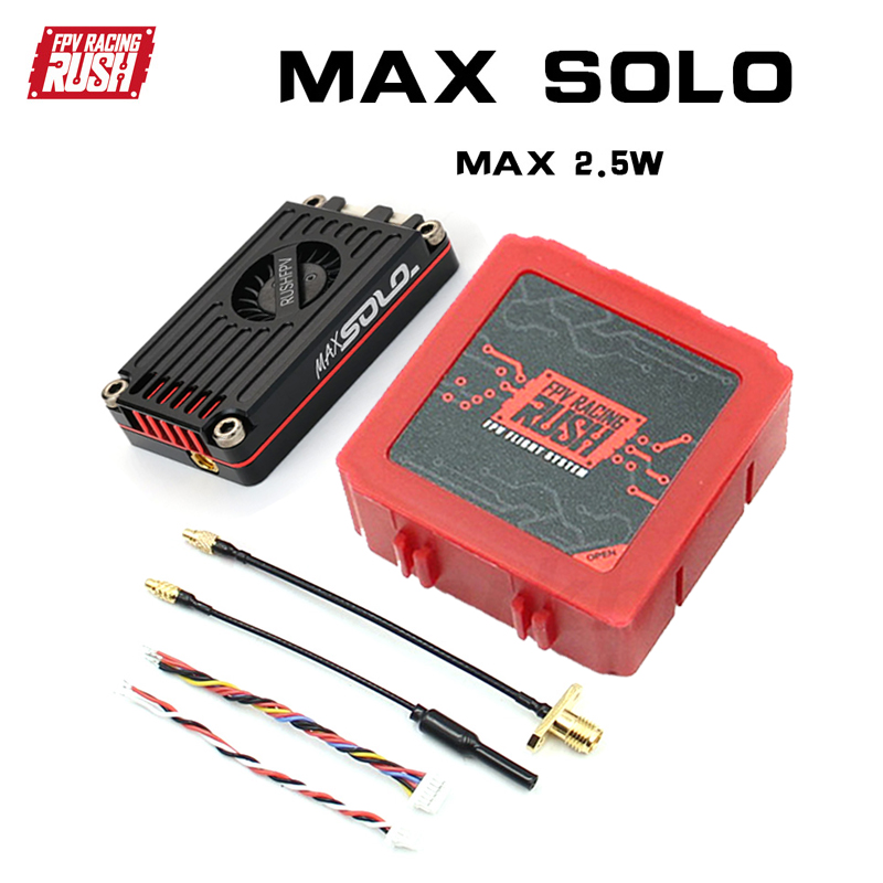RUSH TANK MAX SOLO 5.8GHz 2.5W - Foxeer Reaper Extreme 2.5W Vtx avaliação e preço