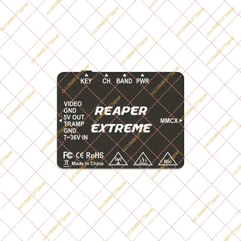 Foxeer Reaper Extreme: VTX de  - Foxeer Reaper Extreme 2.5W Vtx avaliação e preço