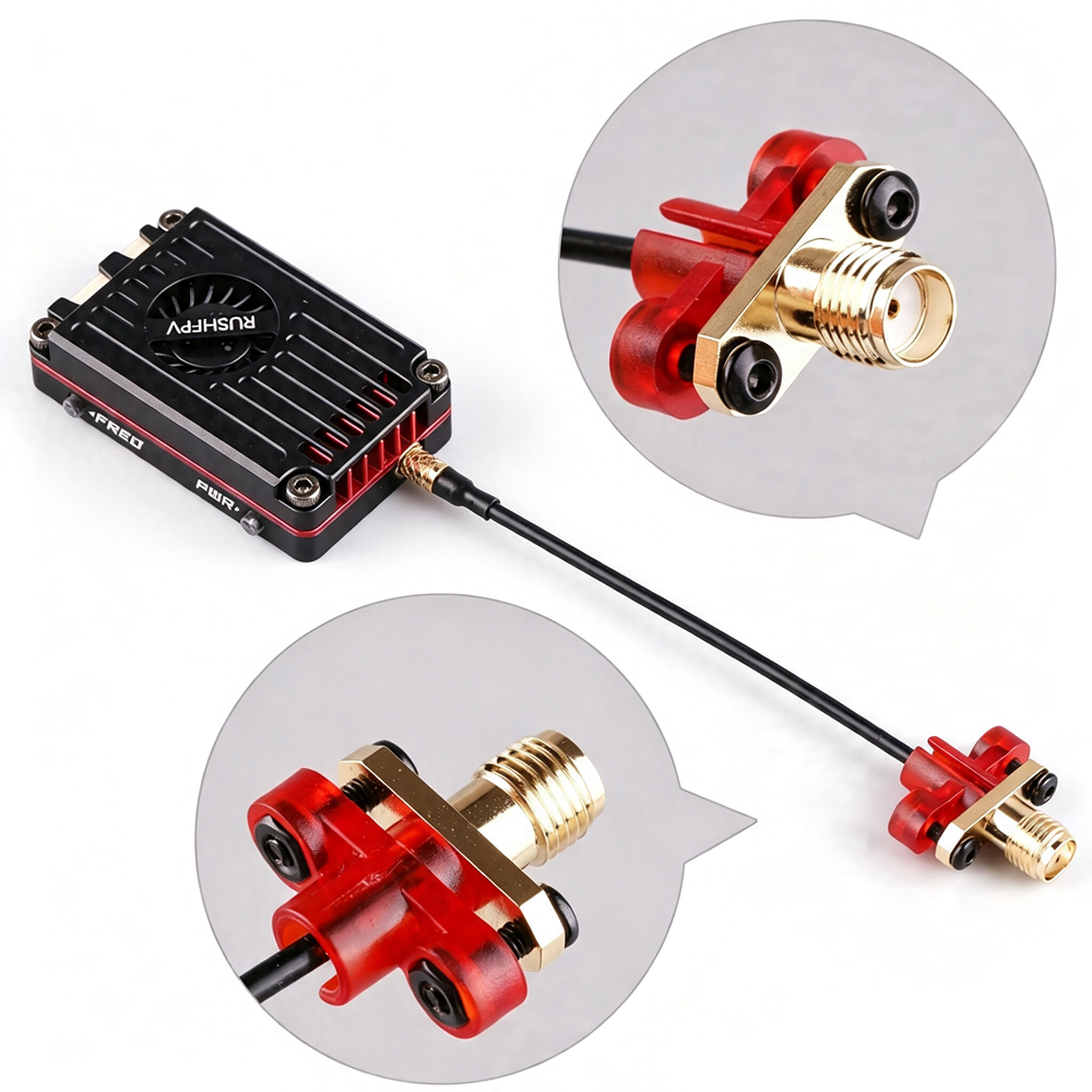 Rushfpv Rush FPV Max Solo 5.8G - Rushfpv Rush Max Solo 5.8G 2.5W Vtx avaliação e preço