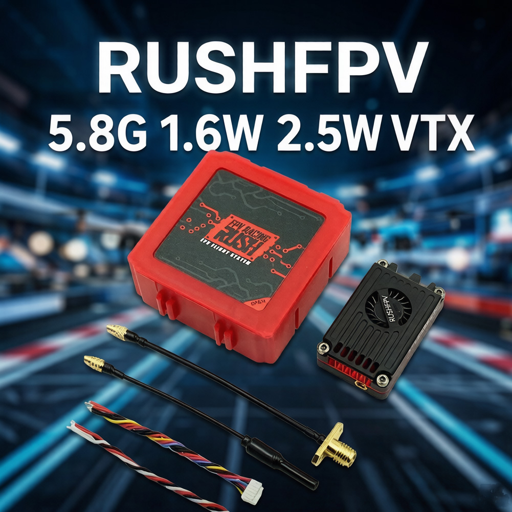 RUSHFPV RUSH MAX SOLO / TANK S - Rushfpv Rush Max Solo 5.8G 2.5W Vtx avaliação e preço