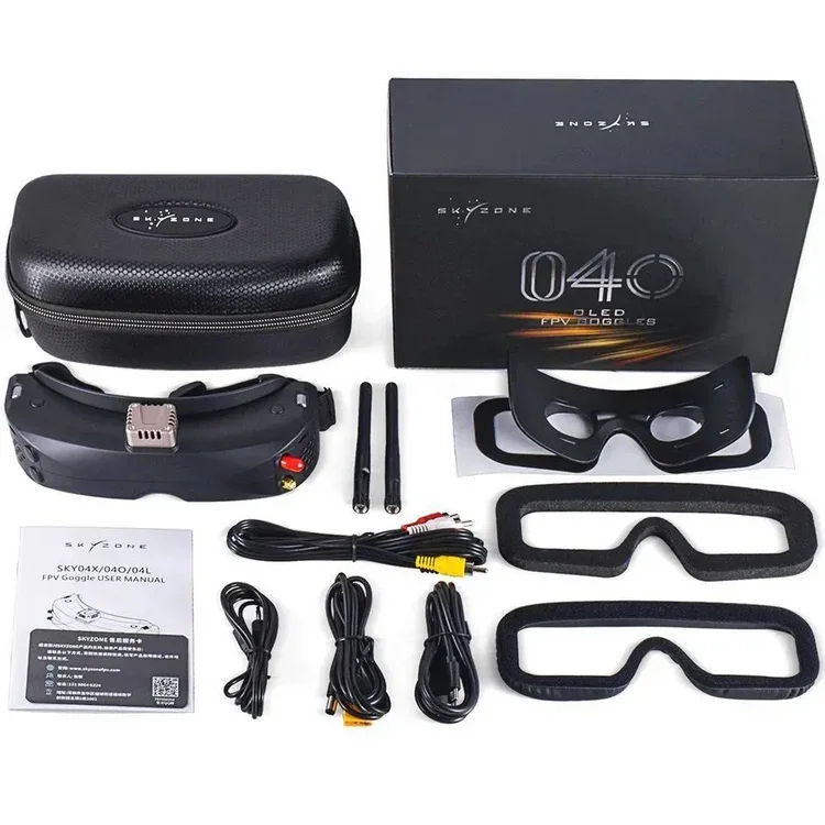 Óculos FPV SkyDElSkyzone SKY04 - Skyzone Sky04O Pro Fpv Goggles avaliação e preço